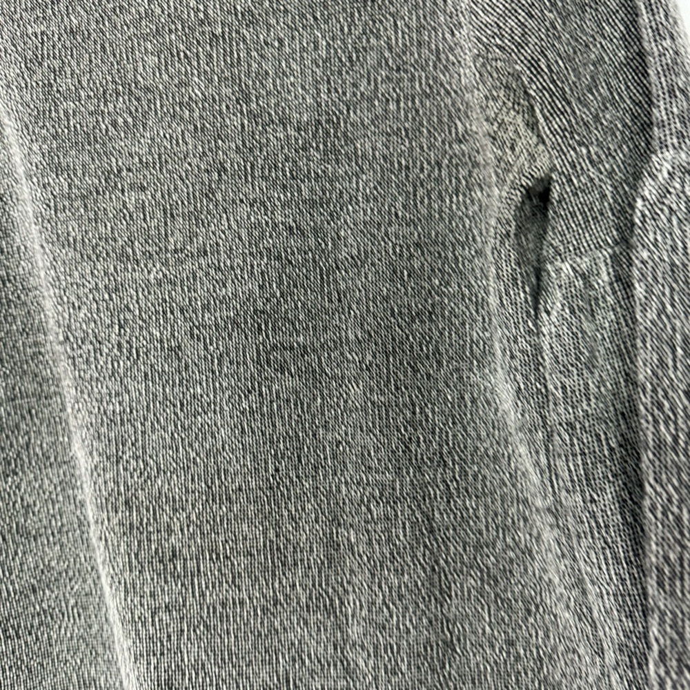 Banana republic top bell bottom hem sleeves flare cute tweed style black white - Picture 5 of 9